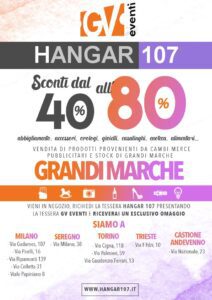 HANGAR 107 LOCANDINA PER ISCRITTI HANGAR 107 LOCANDINA PER ISCRITTI